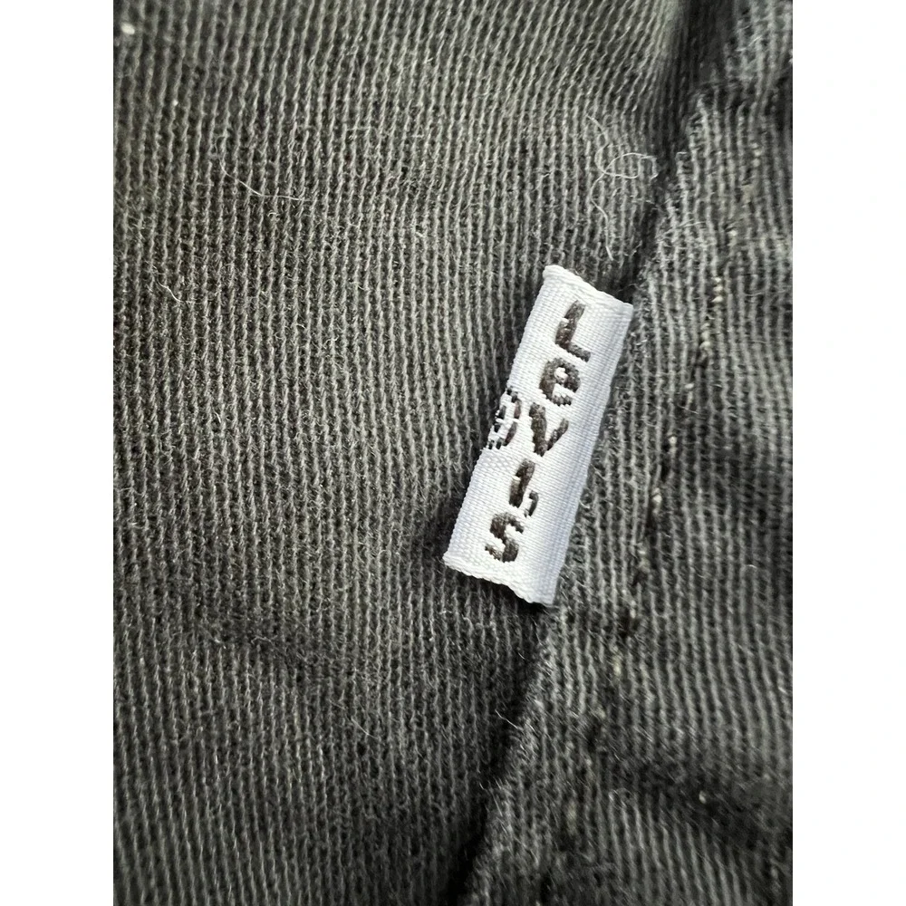 LEVI'S 502 Men's Jeans Size 38x30 Black Denim Tapered‎ Leg Straight Fit Comfort